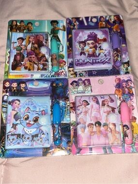 HUNTRX Themed Mini Notebook & Pen Sets - Assorted Colors